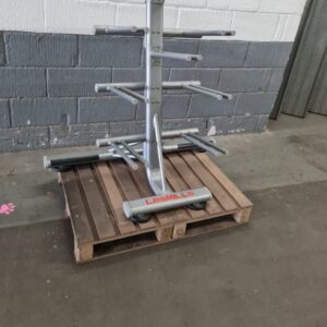 LES MILLS STORAGE RACK COMMERCIAL GYM EQUIPMENT