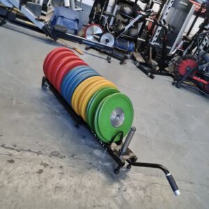 280KG ZIVA OLYMPIC WEIGHT BUMPER PLATES /RACK COMMERCIAL GYM EQUIPMENT